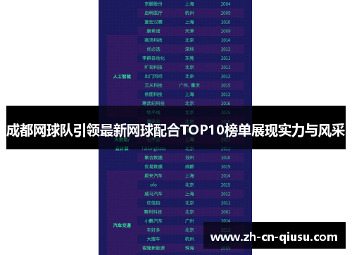 成都网球队引领最新网球配合TOP10榜单展现实力与风采